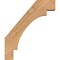 Ekena Millwork 5 1/2"W x 22"D x 26"H Merced Smooth Knee Brace, Western Red Cedar BRC06X22X26MRC00SWR - alternate 2